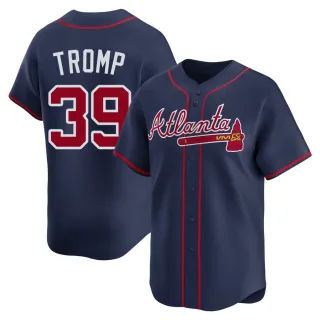 Limited Youth Chadwick Tromp Atlanta Braves Alternate Jersey - Navy